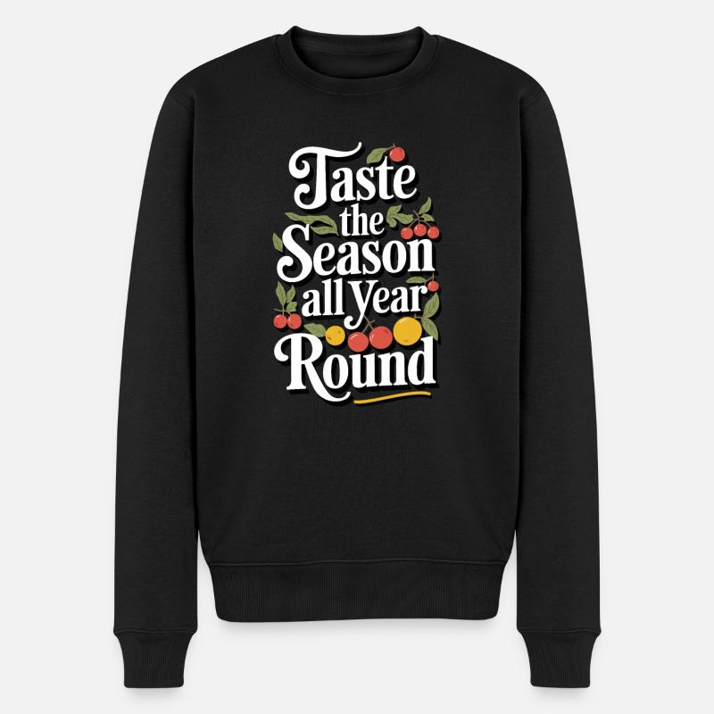 Conservation des aliments faits maison - Pull Premium bio Homme - noir