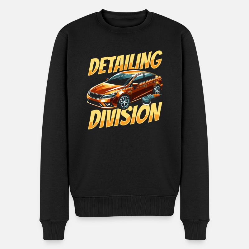 Équipe d’esthétique automobile - Pull Premium bio Homme - noir
