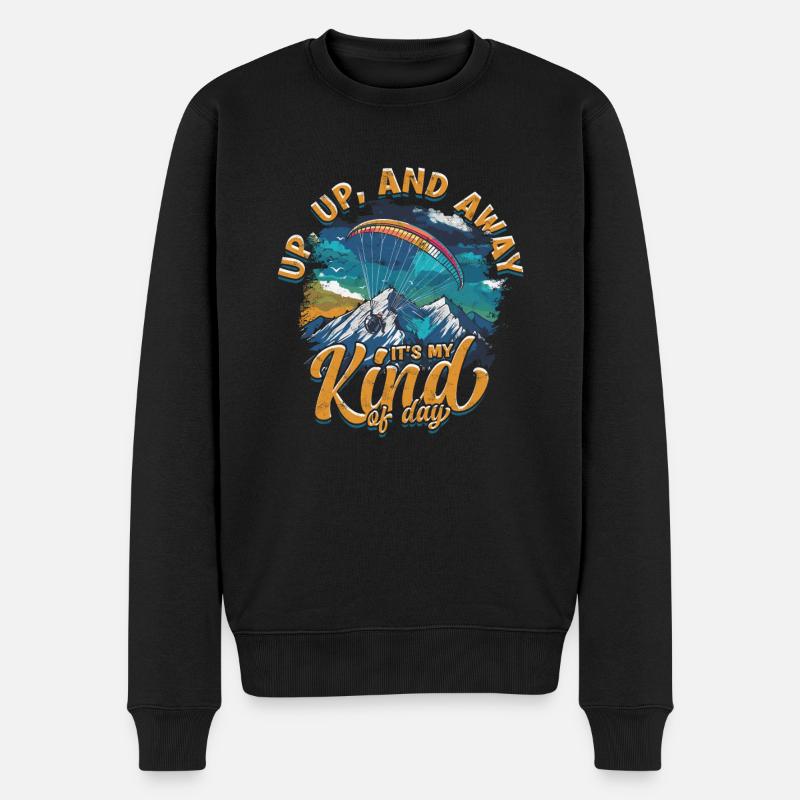 Paramoteur paramoteur - Pull Premium bio Homme - noir