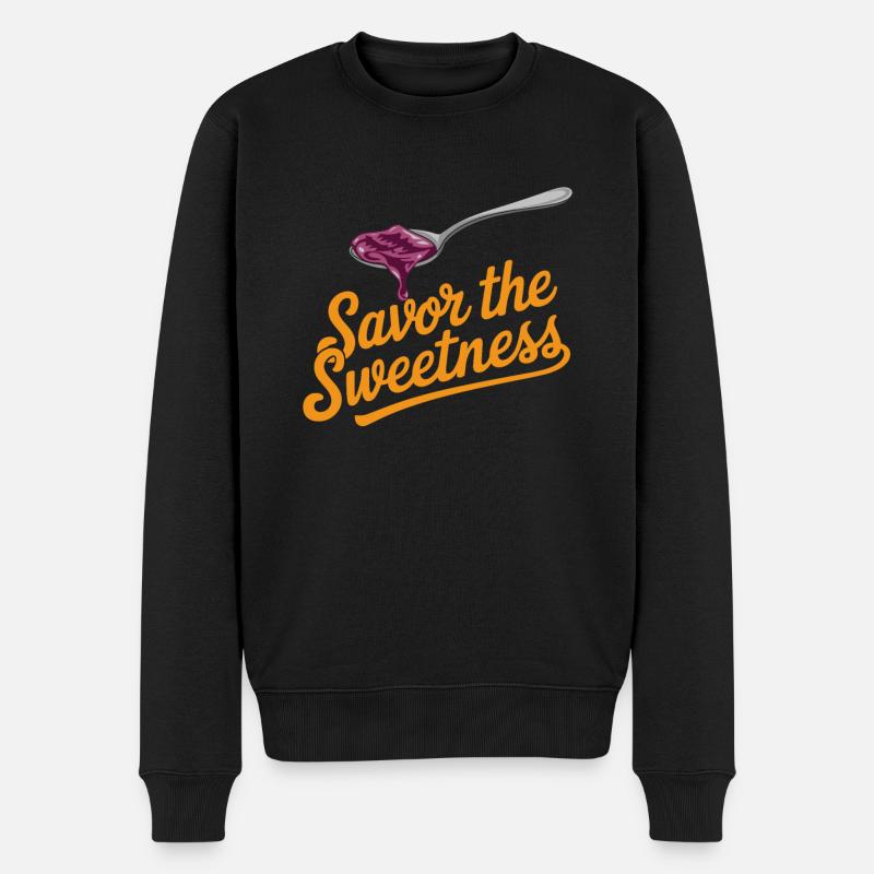 Conservation des aliments faits maison - Pull Premium bio Homme - noir