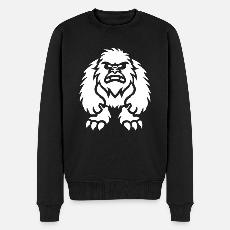 Yeti - Pull Premium bio Homme - noir