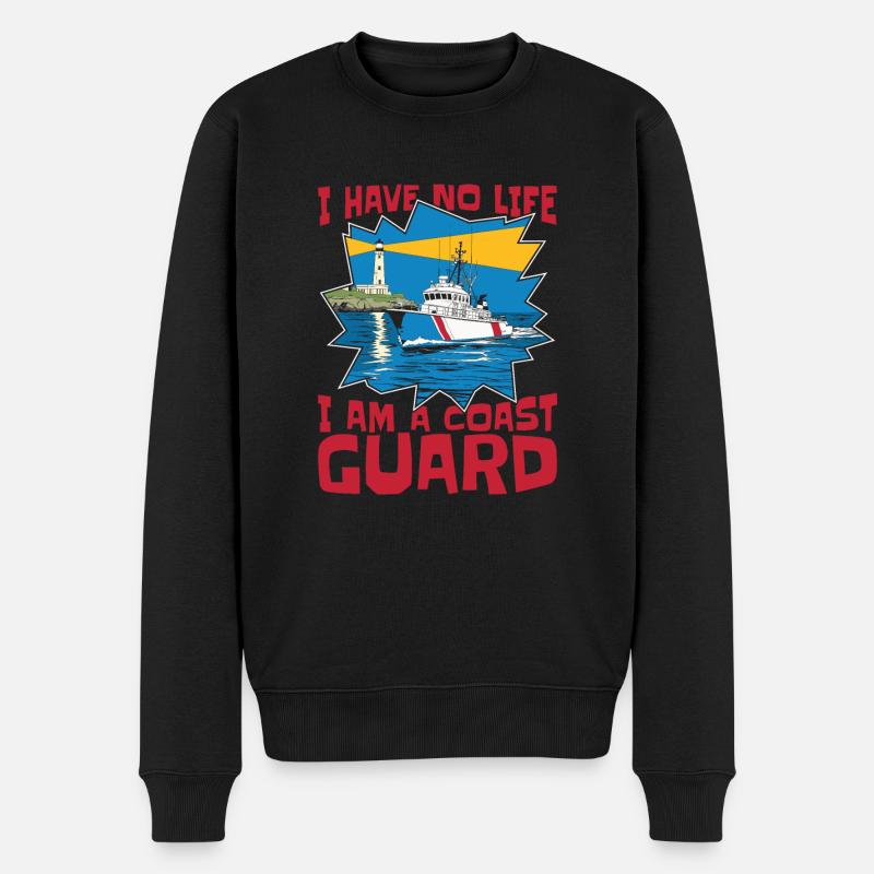 Garde-côte - Pull Premium bio Homme - noir