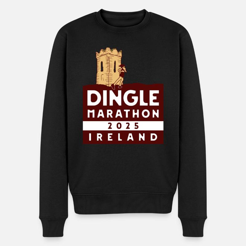 Marathon de Dingle – 2025 - Irlande - Pull Premium bio Homme - noir