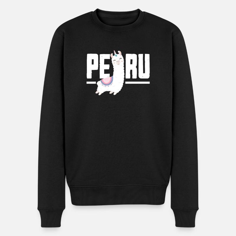 Pérou Cadeau péruvien - Pull Premium bio Homme - noir
