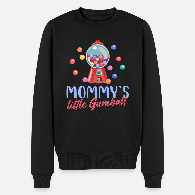 Mommy’s Little Gumball Chewing-gum Bubblegum - Pull Premium bio Homme - noir
