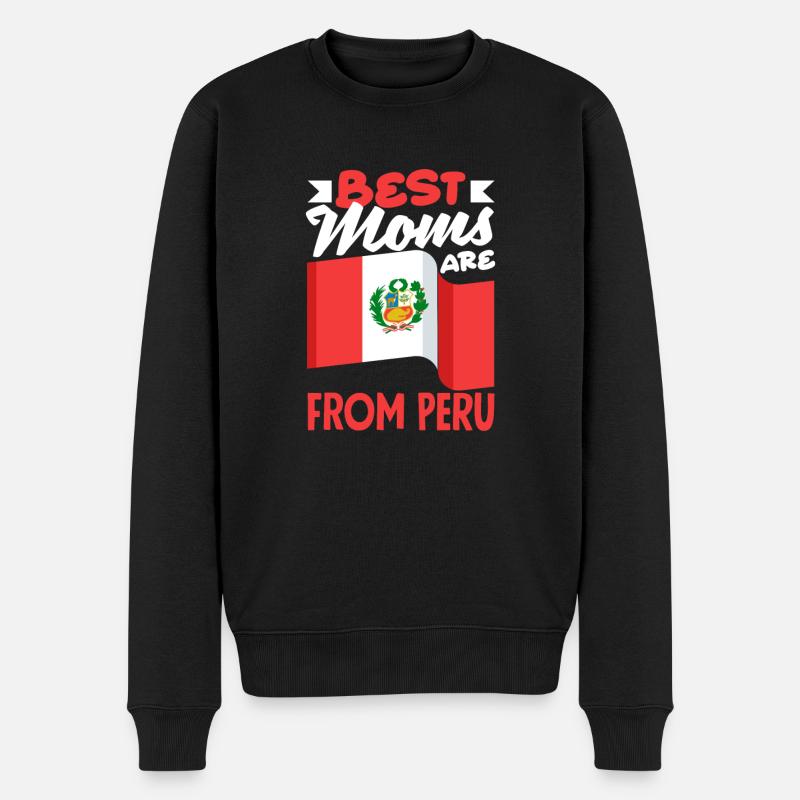 Pérou Cadeau péruvien - Pull Premium bio Homme - noir