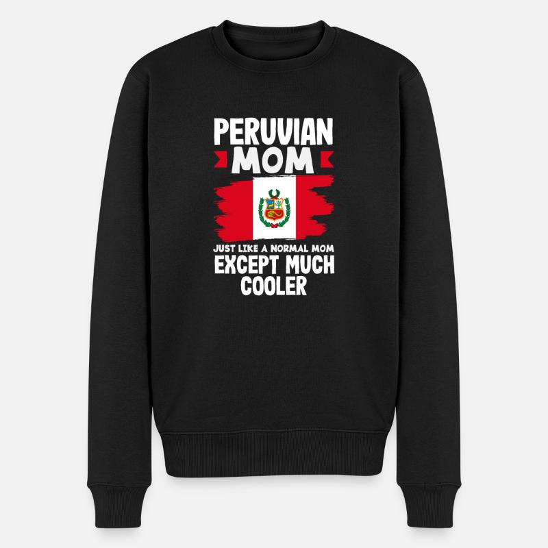 Pérou Cadeau péruvien - Pull Premium bio Homme - noir