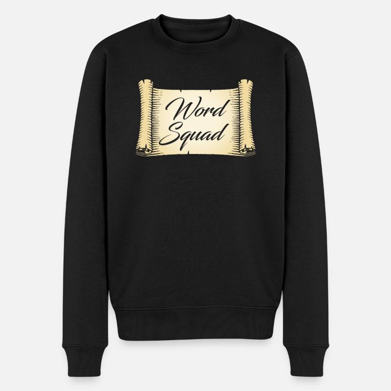 Philologue Kader - Pull Premium bio Homme - noir