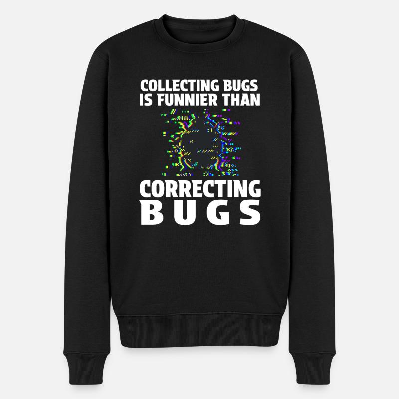 IT Geek, PC Zubehör Speichergeräte Evolution - Männer Premium Bio Pullover - Schwarz