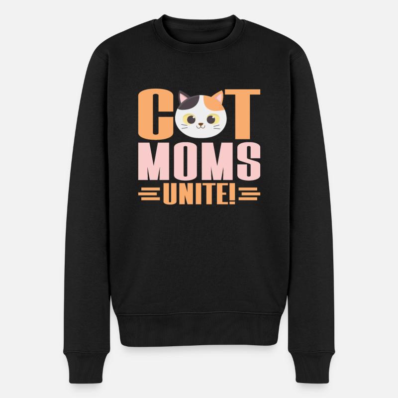 Cadeaux pour maman chat - Pull Premium bio Homme - noir