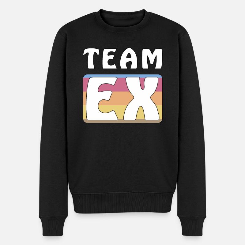 ÉQUIPE EX - Pull Premium bio Homme - noir