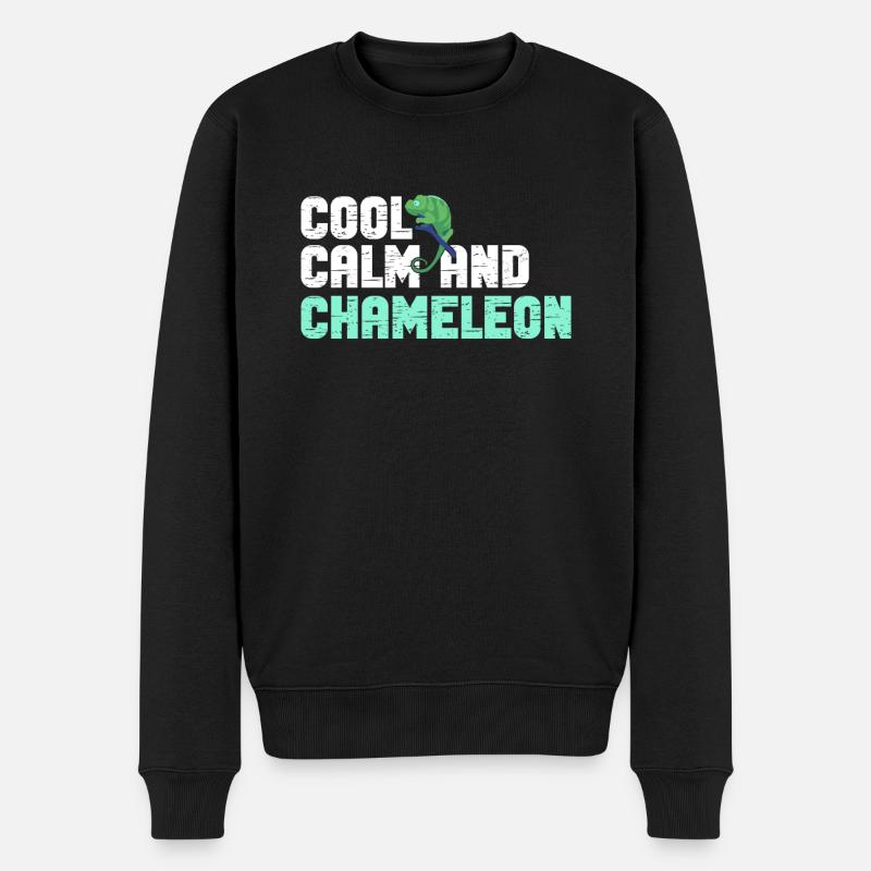 Cadeaux Caméléon - Pull Premium bio Homme - noir