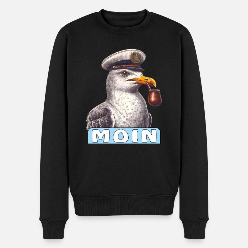 MÖVE MOIN - Pull Premium bio Homme - noir