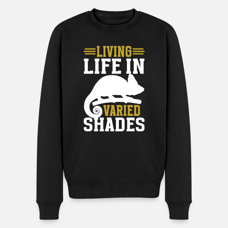Cadeaux Caméléon - Pull Premium bio Homme - noir