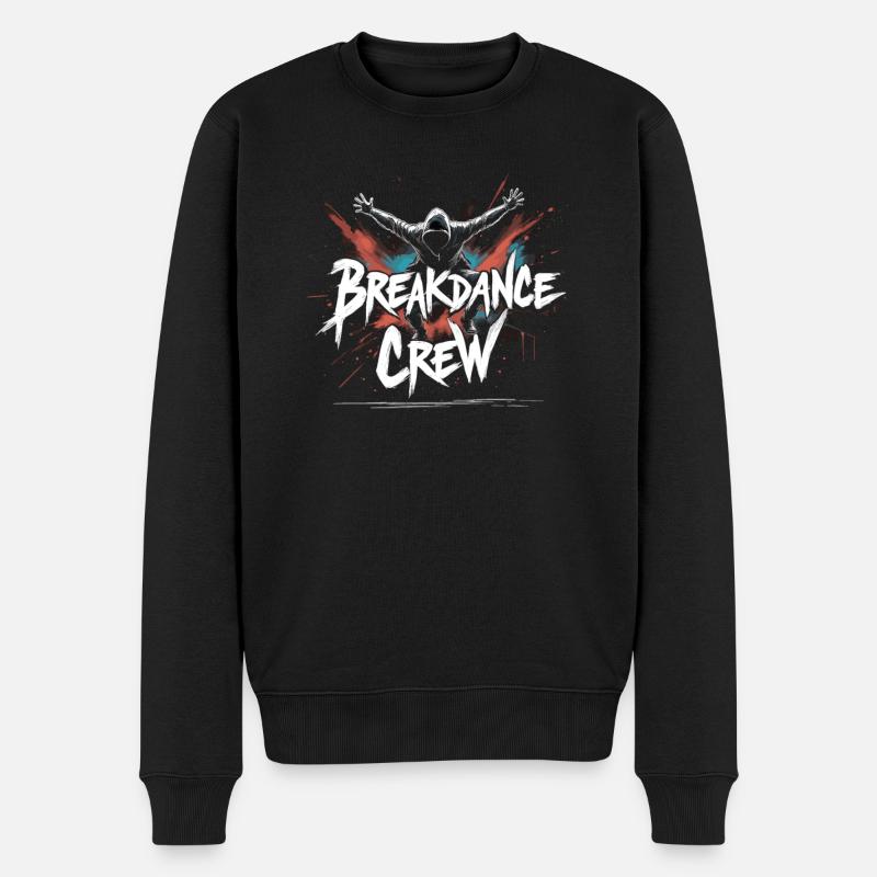 Breakdance Crew Breakdance Breakdancing Breakdance - Pull Premium bio Homme - noir