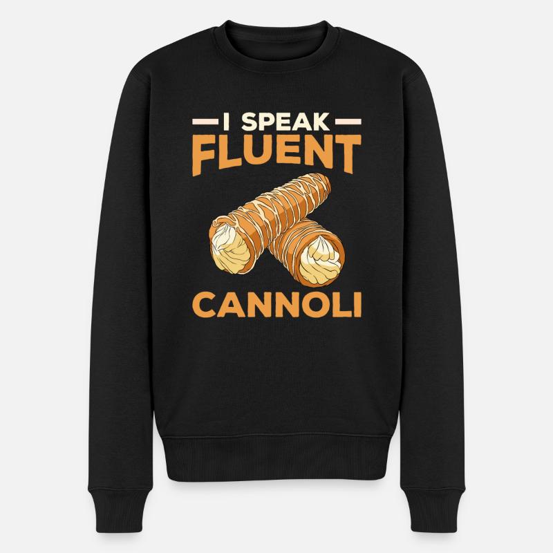 Cannoli Cannolo - Pull Premium bio Homme - noir