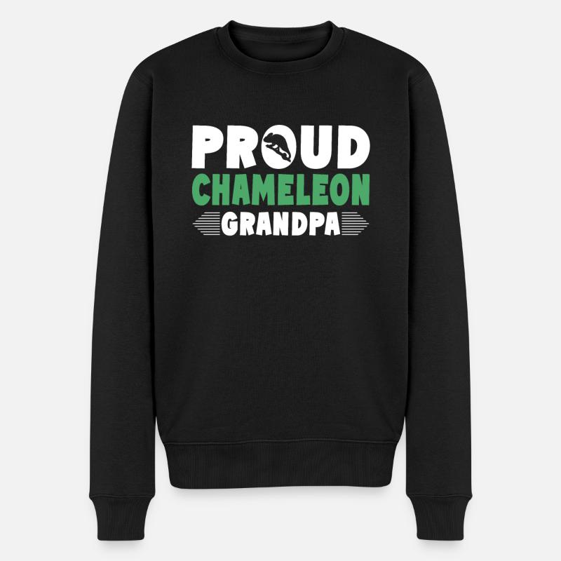Cadeaux Caméléon - Pull Premium bio Homme - noir