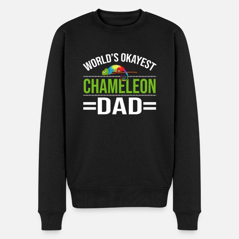 Cadeaux Caméléon - Pull Premium bio Homme - noir