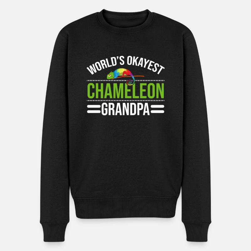 Cadeaux Caméléon - Pull Premium bio Homme - noir