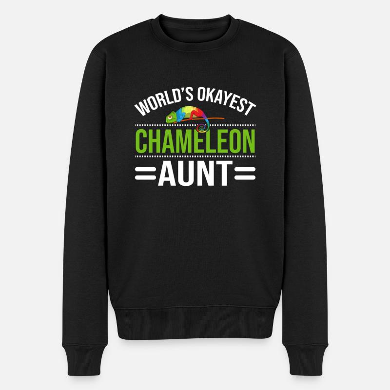 Cadeaux Caméléon - Pull Premium bio Homme - noir