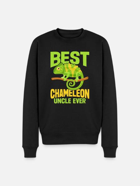 Chameleon Gifts - Men's Premium Organic Jumper - black