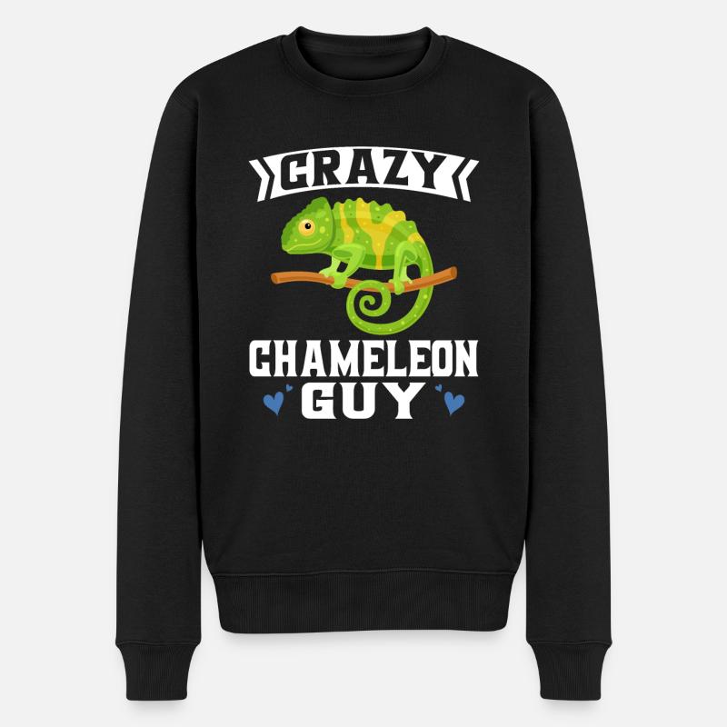 Cadeaux Caméléon - Pull Premium bio Homme - noir