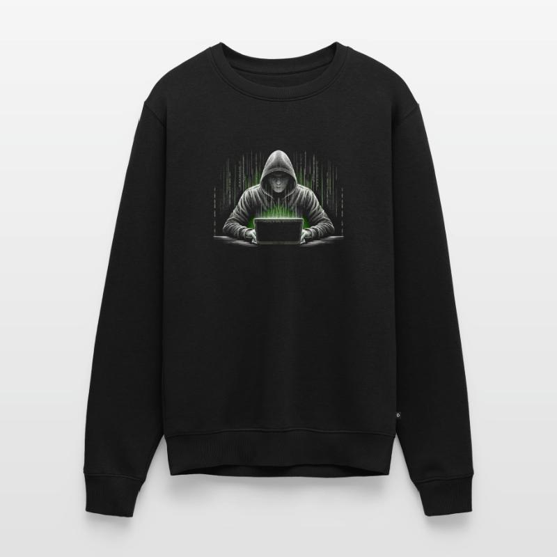 Hacker Programmeur Programmation Informatique Pull Premium bio Homme