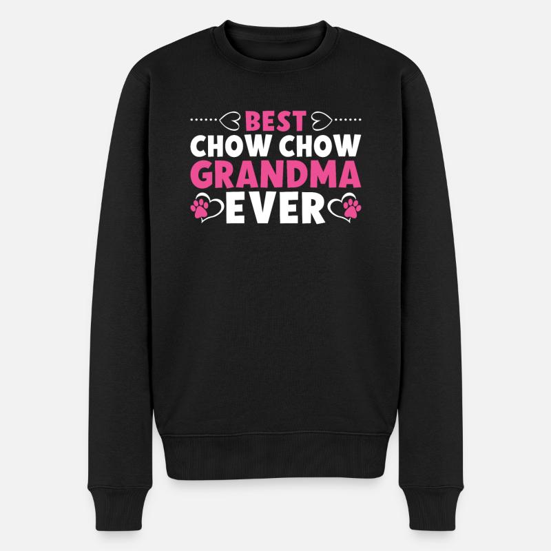Cadeaux Chow Chow - Pull Premium bio Homme - noir