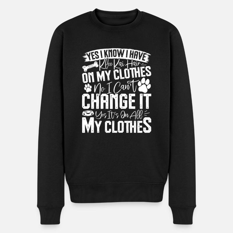 Trèfle d’Alaska Kai - Pull Premium bio Homme - noir