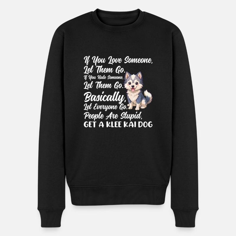 Trèfle d’Alaska Kai - Pull Premium bio Homme - noir