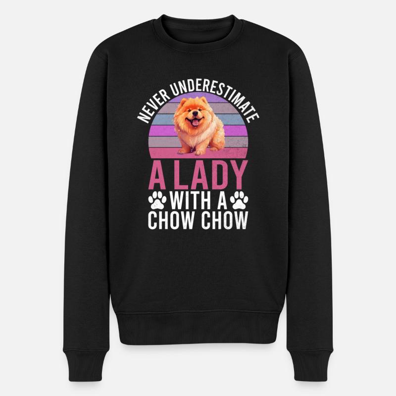 Cadeaux Chow Chow - Pull Premium bio Homme - noir