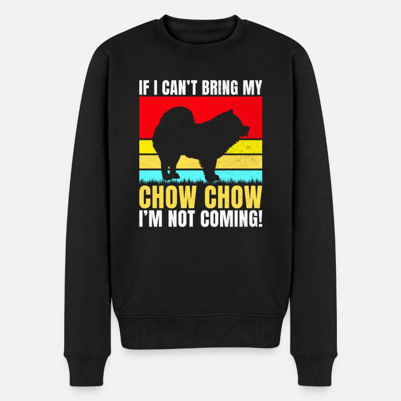 Cadeaux Chow Chow - Pull Premium bio Homme - noir