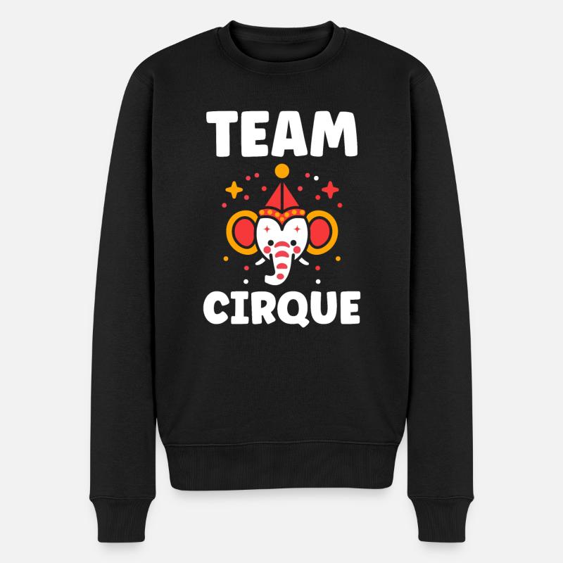 Humour cirque - Pull Premium bio Homme - noir