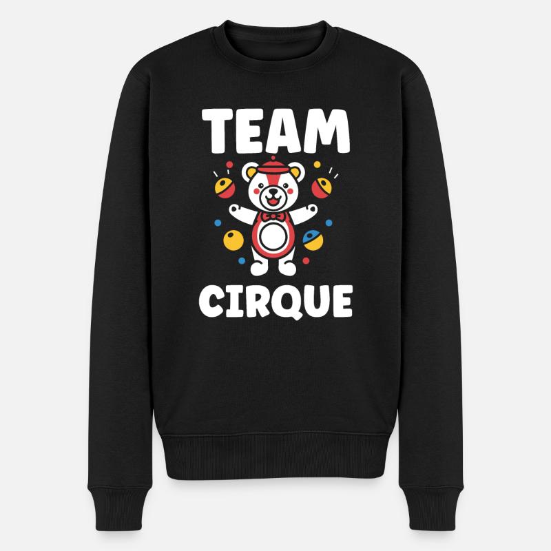 Humour cirque - Pull Premium bio Homme - noir