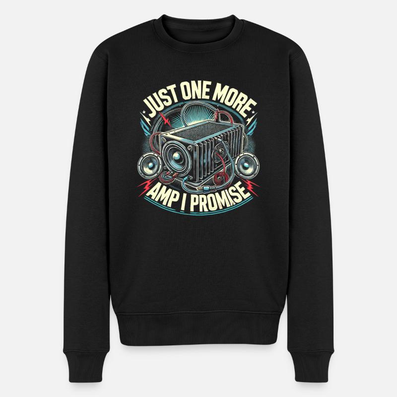 Nur noch eine Ampel, versprochen - Männer Premium Bio Pullover - Schwarz