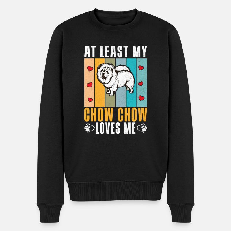 Cadeaux Chow Chow - Pull Premium bio Homme - noir