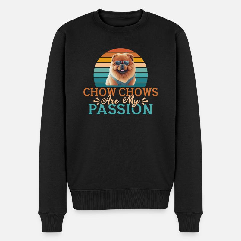 Cadeaux Chow Chow - Pull Premium bio Homme - noir