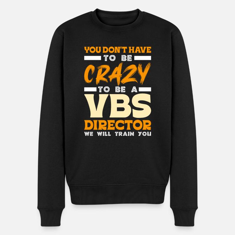 Vacation Bible School, VBS - Männer Premium Bio Pullover - Schwarz