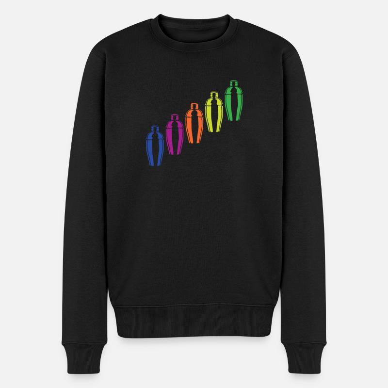 Funny Bartender Saying Bartender Gift - Men's Premium Organic Jumper - black