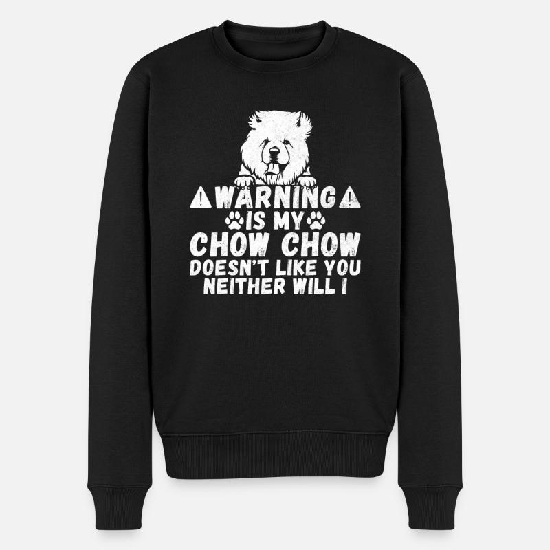 Cadeaux Chow Chow - Pull Premium bio Homme - noir