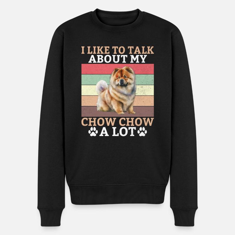 Cadeaux Chow Chow - Pull Premium bio Homme - noir