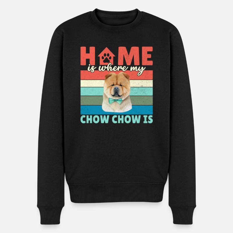Cadeaux Chow Chow - Pull Premium bio Homme - noir