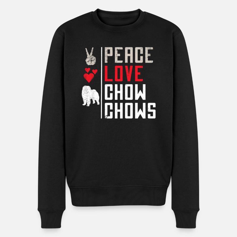 Cadeaux Chow Chow - Pull Premium bio Homme - noir