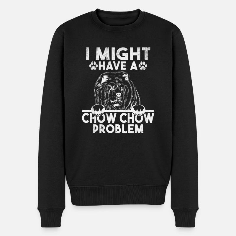 Cadeaux Chow Chow - Pull Premium bio Homme - noir