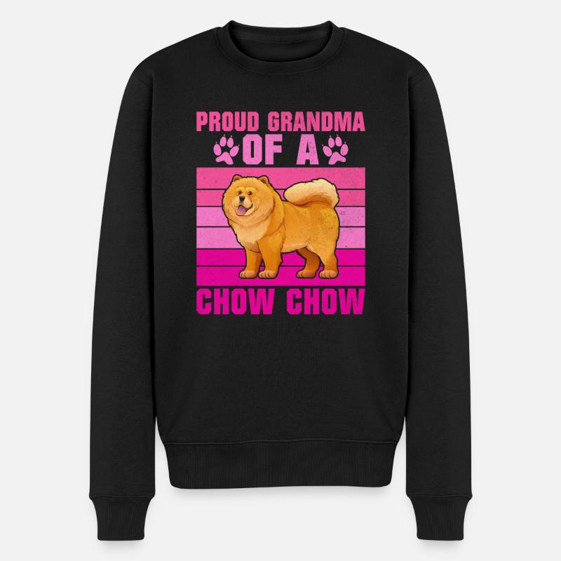 Cadeaux Chow Chow - Pull Premium bio Homme - noir