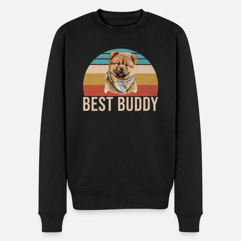 Cadeaux Chow Chow - Pull Premium bio Homme - noir