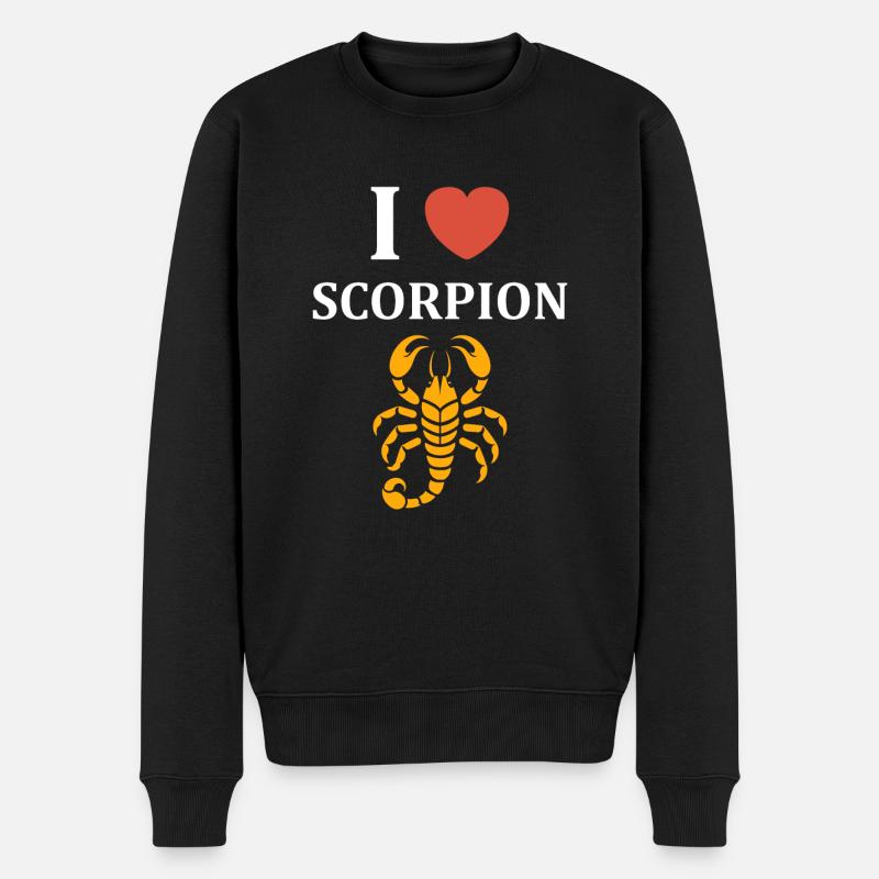 scorpion - Pull Premium bio Homme - noir