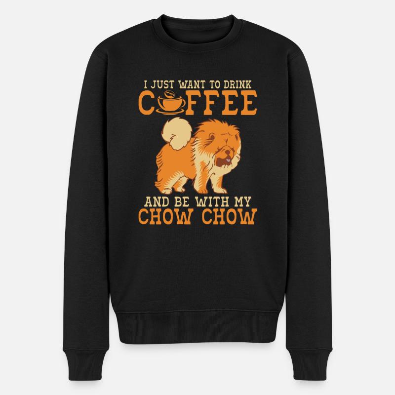 Cadeaux Chow Chow - Pull Premium bio Homme - noir