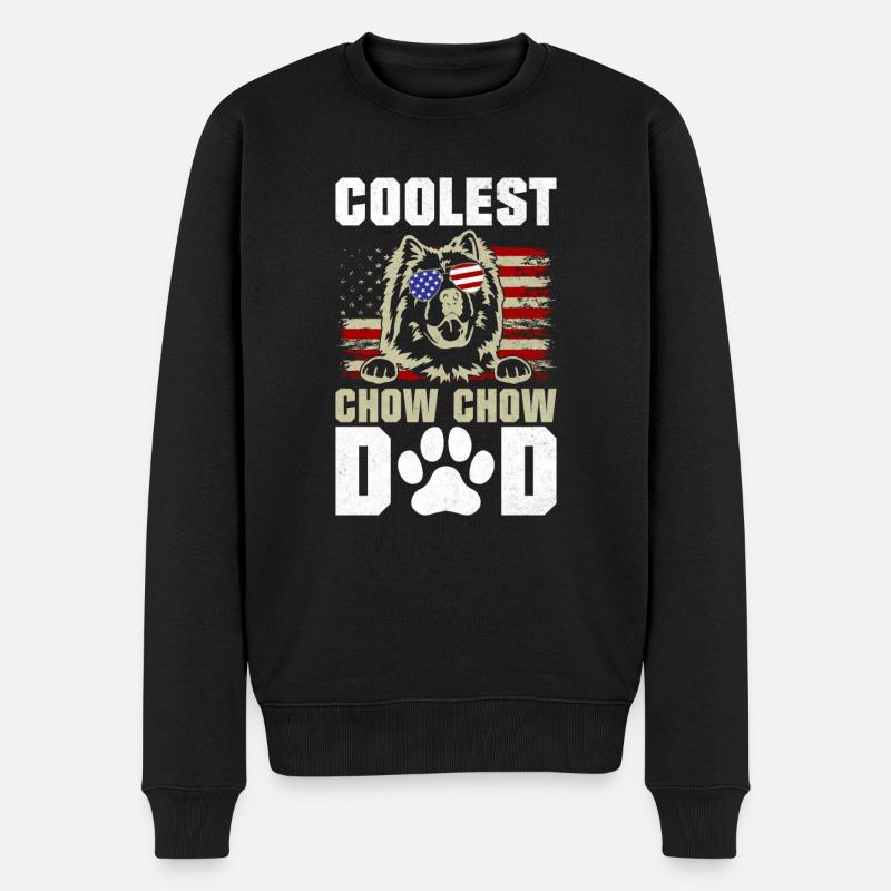 Cadeaux Chow Chow - Pull Premium bio Homme - noir