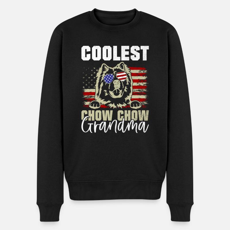 Cadeaux Chow Chow - Pull Premium bio Homme - noir